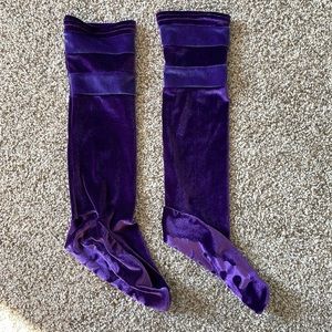 Ssolstice Intimates velvet socks